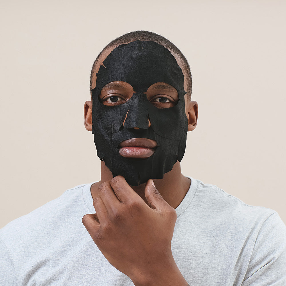 Energizing facial sheet mask for men – Skin Republic Switzerland
